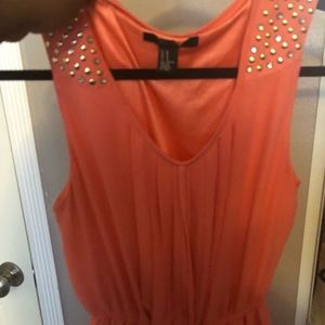 Peach/orange  summer time dress !